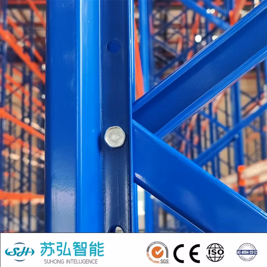 Tipo pesado cremalheiras de armazenamento de alta capacidade de aço ajustáveis ​​da prateleira do armazém